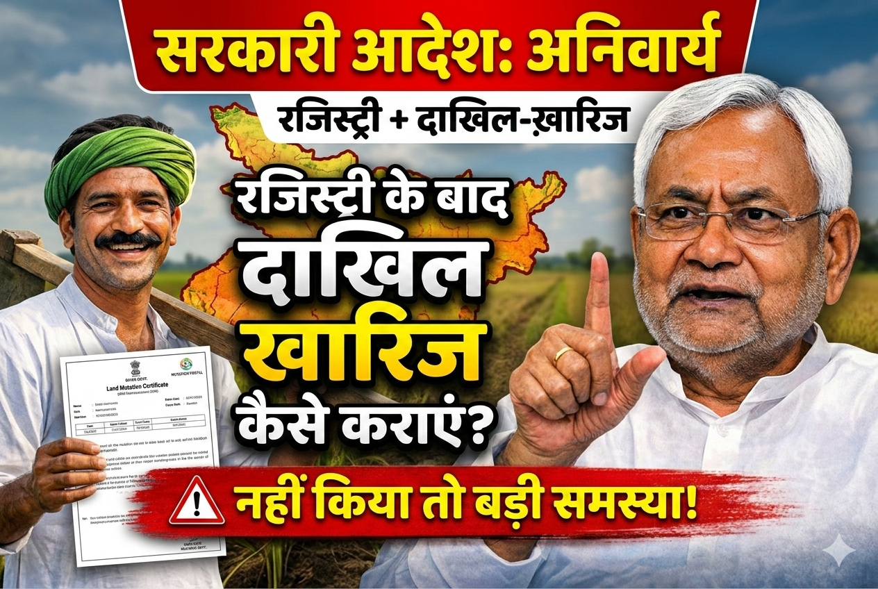 जमीन की रजिस्ट्री काफ़ी नहीं है।