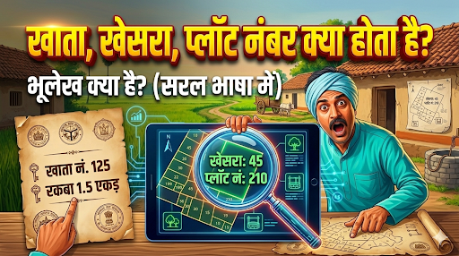 खाता, खेसरा और प्लॉट नंबर