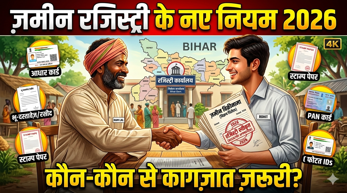 ज़मीन के कानूनी दस्तावेज़ और रजिस्ट्री